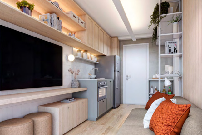 Imagem Apartamento com 2 Quartos à Venda, 44 m² em Santo Amaro - São Paulo Imagem Apartamento com 2 Quartos à Venda, 44 m² em Santo Amaro - São Paulo