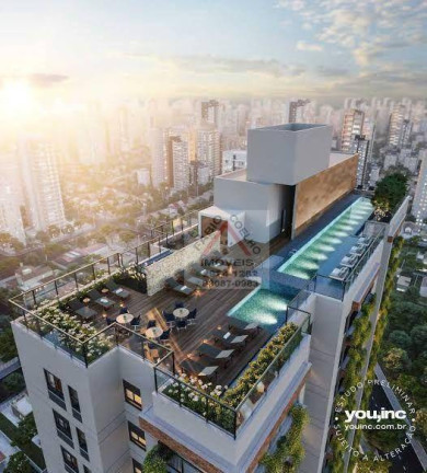 Kitnet com 1 Quarto à Venda, 23 m² em Brooklin - São Paulo