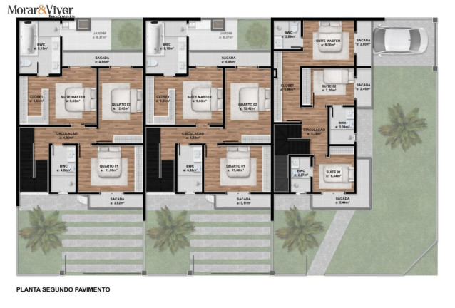 Imagem Casa com 3 Quartos à Venda, 144 m² em Cruzeiro - São José Dos Pinhais