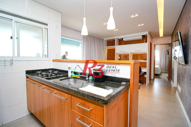 Imagem Apartamento com 1 Quarto à Venda, 58 m² em Boqueirão - Santos Imagem Apartamento com 1 Quarto à Venda, 58 m² em Boqueirão - Santos