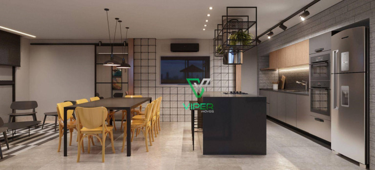 Imagem Studio com 1 Quarto à Venda, 32 m² em Mercês - Curitiba