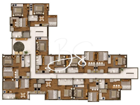 Imagem Apartamento com 1 Quarto à Venda, 51 m² em Vila Do Cedro - Canela