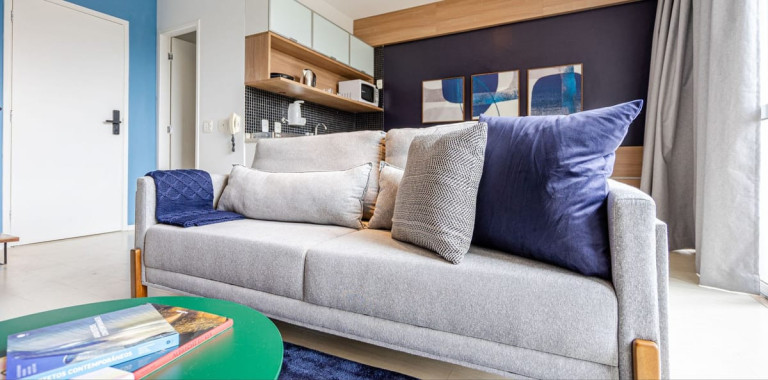 Imagem Apartamento com 1 Quarto para Alugar, 60 m² em Itaim Bibi - São Paulo
