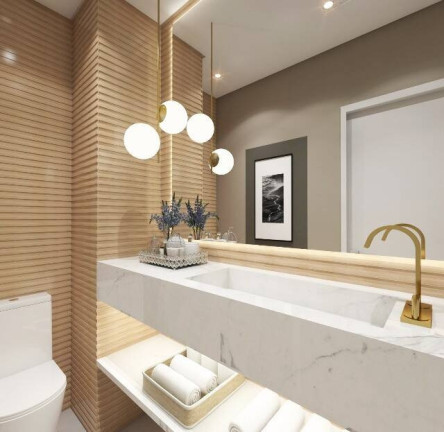 Imagem Apartamento com 3 Quartos à Venda, 161 m² em Campestre - Santo André