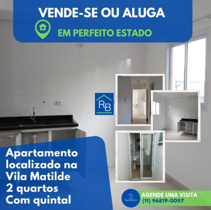 Apartamento com 2 Quartos para Alugar, 39 m² em Vila Matilde - São Paulo