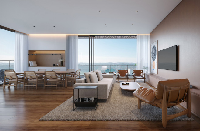 Imagem Apartamento com 2 Quartos à Venda, 134 m² em Champagnat - Curitiba