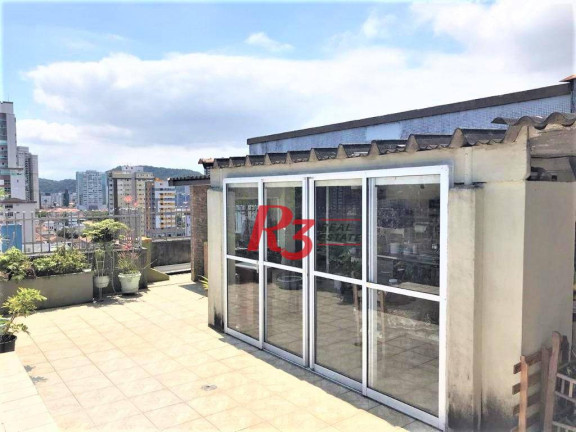 Imagem Cobertura com 3 Quartos à Venda, 215 m² em Boqueirão - Santos