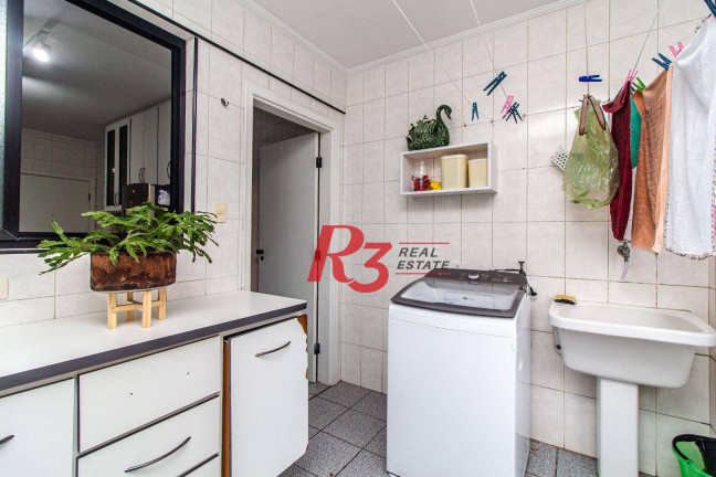 Imagem Apartamento com 3 Quartos à Venda, 121 m² em Campo Grande - Santos
