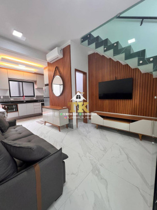 Imagem Casa de Condomínio com 2 Quartos à Venda, 60 m² em Maracanã - Praia Grande