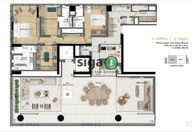 Imagem Apartamento com 3 Quartos à Venda, 232 m² em Pinheiros - São Paulo Imagem Apartamento com 3 Quartos à Venda, 232 m² em Pinheiros - São Paulo