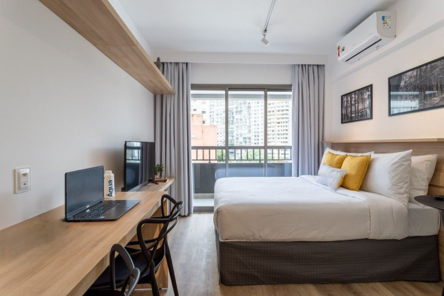 Imagem Apartamento com 1 Quarto para Alugar, 28 m² em Consolação - São Paulo Imagem Apartamento com 1 Quarto para Alugar, 28 m² em Consolação - São Paulo