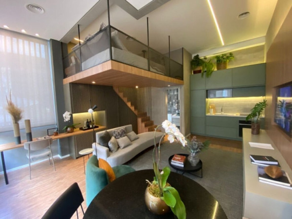Imagem Loft com 1 Quarto à Venda, 36 m² em Higienópolis - São Paulo Imagem Loft com 1 Quarto à Venda, 36 m² em Higienópolis - São Paulo