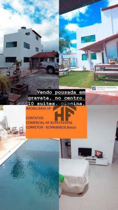 Imagem Edifício Residencial com 10 Quartos à Venda, 600 m² em Cruzeiro - Gravatá Imagem Edifício Residencial com 10 Quartos à Venda, 600 m² em Cruzeiro - Gravatá
