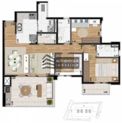 Imagem Apartamento com 3 Quartos à Venda, 102 m² em Tatuapé - São Paulo Imagem Apartamento com 3 Quartos à Venda, 102 m² em Tatuapé - São Paulo