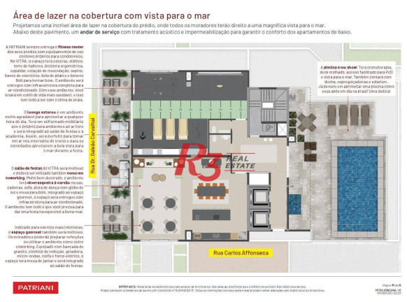 Imagem Apartamento com 3 Quartos à Venda, 124 m² em Gonzaga - Santos