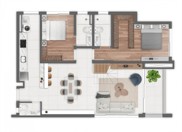 Imagem Apartamento com 2 Quartos à Venda, 95 m² em Petrópolis - Porto Alegre