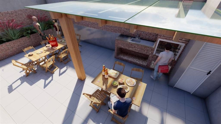Imagem Casa com 2 Quartos à Venda, 61 m² em Maracanã - Praia Grande Imagem Casa com 2 Quartos à Venda, 61 m² em Maracanã - Praia Grande