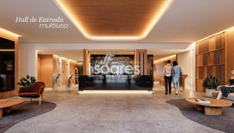 Imagem Apartamento com 1 Quarto à Venda, 33 m² em Centro - Pelotas