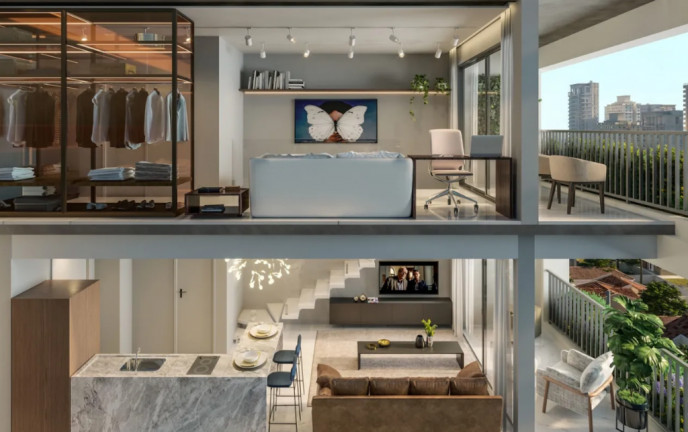 Imagem Studio com 1 Quarto à Venda, 28 m² em Moema - São Paulo