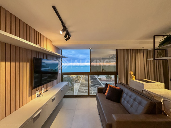 Imagem Flat com 1 Quarto à Venda, 43 m² em Cabo Branco - João Pessoa