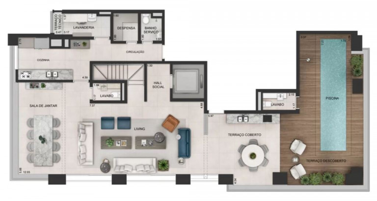 Imagem Apartamento com 3 Quartos à Venda, 192 m² em Itaim Bibi - São Paulo