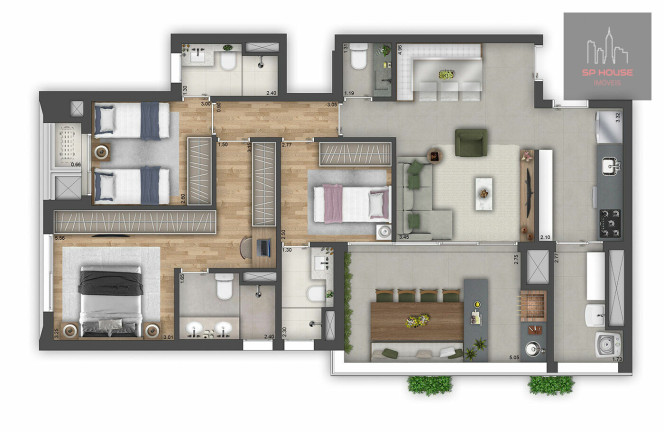 Imagem Apartamento com 3 Quartos à Venda, 105 m² em Perdizes - São Paulo