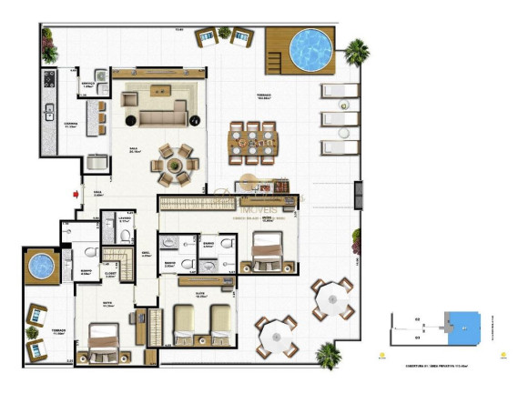 Imagem Apartamento com 3 Quartos à Venda, 217 m² em Alto - Teresópolis