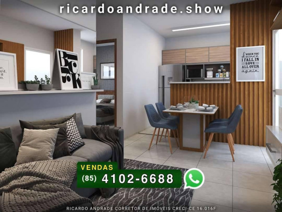 Imagem Apartamento com 2 Quartos à Venda, 38 m² em Jangurussu - Fortaleza