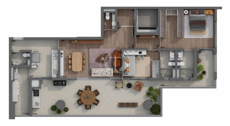 Imagem Apartamento com 2 Quartos à Venda, 151 m² em Pinheiros - São Paulo