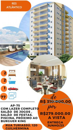 Imagem Apartamento com 2 Quartos à Venda, 77 m² em Guilhermina - Praia Grande Imagem Apartamento com 2 Quartos à Venda, 77 m² em Guilhermina - Praia Grande