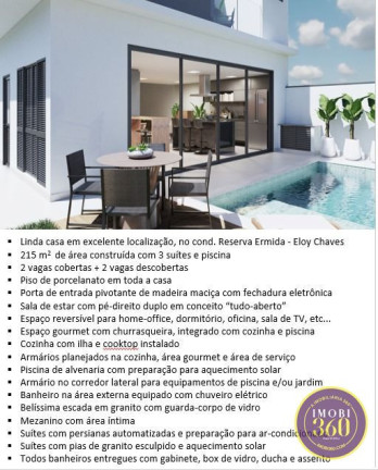 Imagem Casa com 4 Quartos à Venda, 215 m² em Loteamento Reserva Ermida - Jundiaí