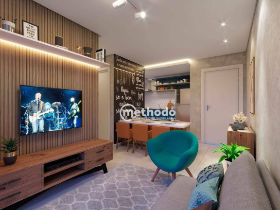 Imagem Apartamento com 2 Quartos à Venda, 41 m² em Centro - Campinas