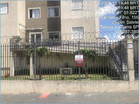 Apartamento com 2 Quartos à Venda, 44 m² em Jardim Salete - Taboão Da Serra