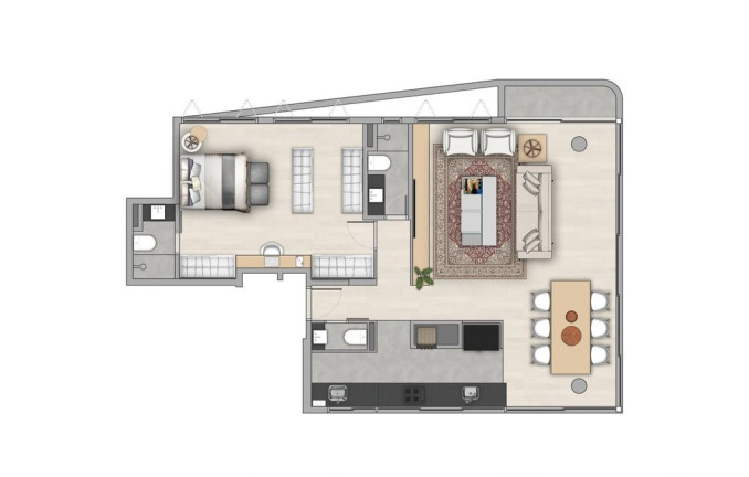 Imagem Apartamento com 3 Quartos à Venda, 110 m² em Menino Deus - Porto Alegre