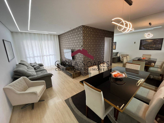 Imagem Apartamento com 3 Quartos à Venda, 96 m² em Jardim Las Palmas - Guarujá