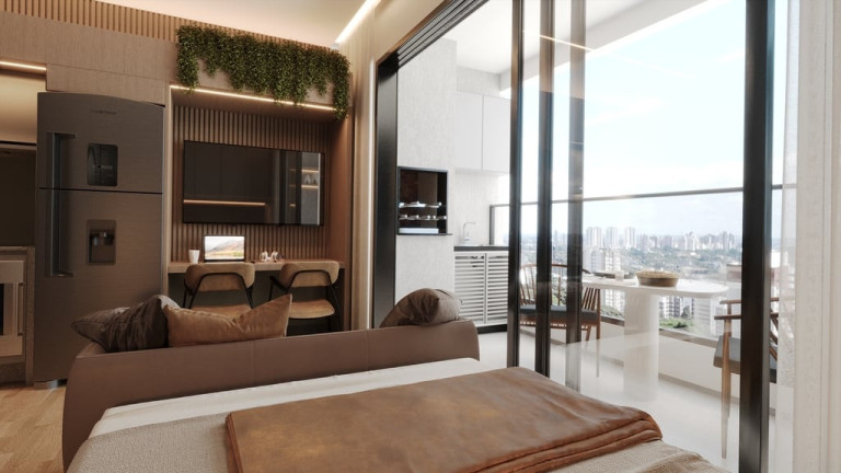Imagem Imóvel com 1 Quarto à Venda, 30 m² em água Verde - Curitiba