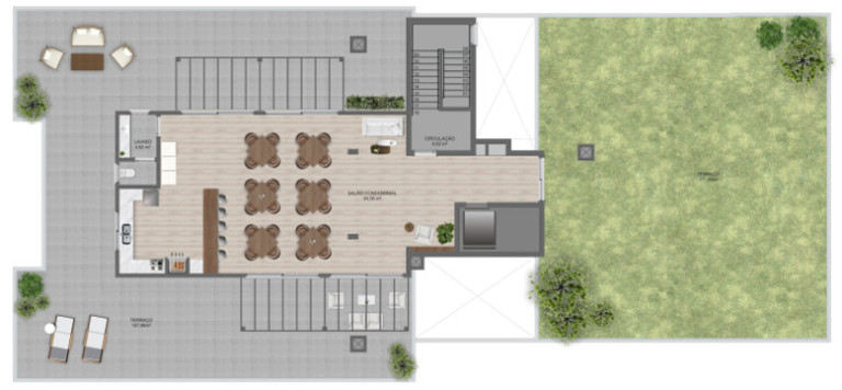 Imagem Apartamento com 3 Quartos à Venda, 174 m² em Tristeza - Porto Alegre