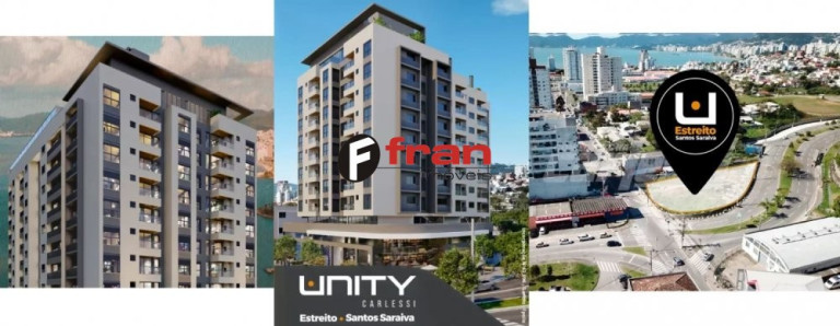 Imagem Apartamento com 2 Quartos à Venda, 43 m² em Estreito - Florianópolis Imagem Apartamento com 2 Quartos à Venda, 43 m² em Estreito - Florianópolis
