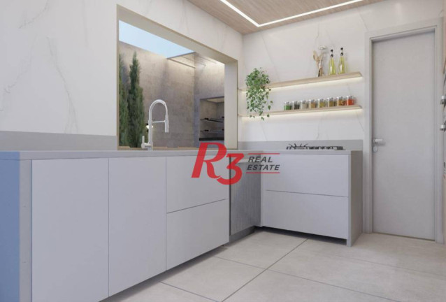 Imagem Casa com 3 Quartos à Venda, 260 m² em Campo Grande - Santos Imagem Casa com 3 Quartos à Venda, 260 m² em Campo Grande - Santos