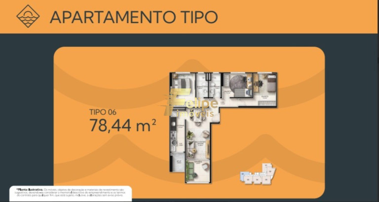 Imagem Imóvel com 3 Quartos à Venda, 78 m² em Jockey De Itaparica - Vila Velha Imagem Imóvel com 3 Quartos à Venda, 78 m² em Jockey De Itaparica - Vila Velha