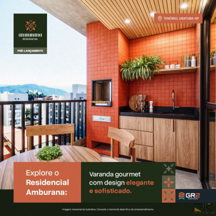 Imagem Apartamento com 2 Quartos à Venda, 62 m² em Acaraú - Ubatuba