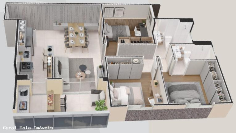 Foto do imóvel Apartamento com 3 Quartos à Venda, 79 m² em Gutierrez - Belo Horizonte