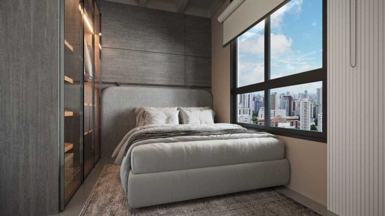 Imagem Apartamento com 1 Quarto à Venda, 19 m² em Encruzilhada - Recife