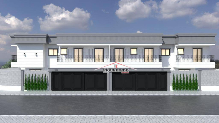 Imagem Sobrado com 3 Quartos à Venda, 127 m² em Vila Guilhermina - Praia Grande
