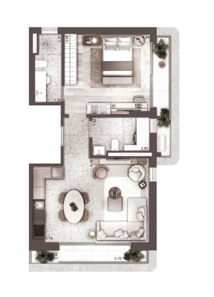 Imagem Studio com 1 Quarto à Venda, 32 m² em Higienópolis - São Paulo Imagem Studio com 1 Quarto à Venda, 32 m² em Higienópolis - São Paulo