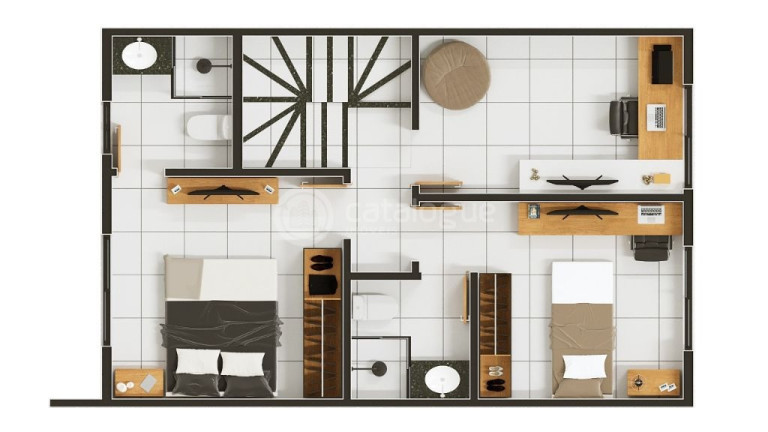 Imagem Casa de Condomínio com 2 Quartos à Venda, 62 m² em Parque Das árvores - Parnamirim Imagem Casa de Condomínio com 2 Quartos à Venda, 62 m² em Parque Das árvores - Parnamirim