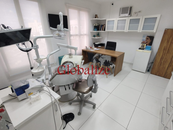 Sala Comercial para Alugar, 25 m² em Aparecida - Santos