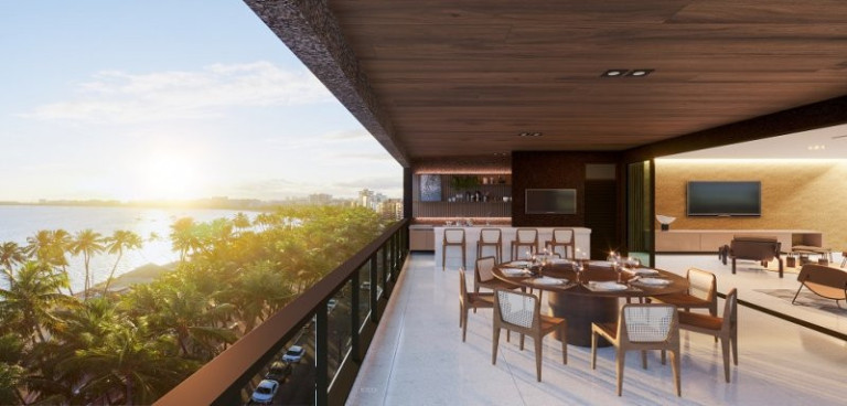 Imagem Apartamento com 4 Quartos à Venda, 424 m² em Ponta Verde - Maceió