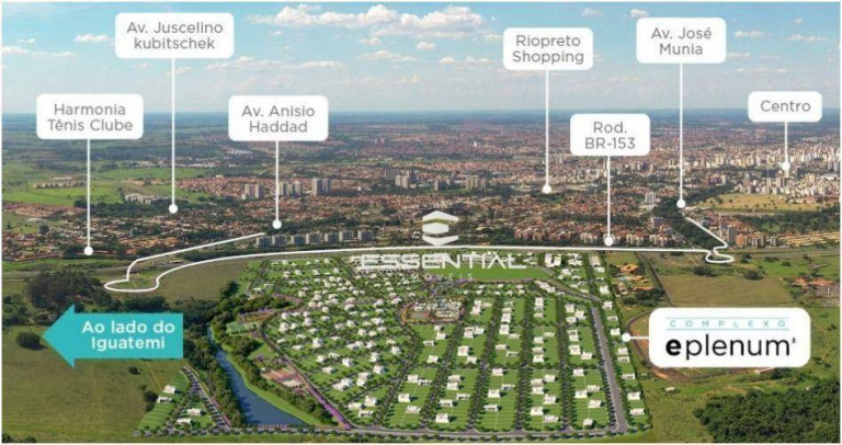 Terreno à Venda, 258 m² em Complexo Eplenum. - São José Do Rio Preto