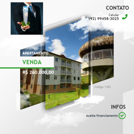Apartamento com 3 Quartos à Venda, 81 m² em Colonia Terra Nova - Manaus